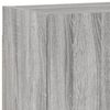 vidaXL 4 Piece TV Wall Units Grey Sonoma Engineered Wood