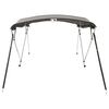 vidaXL 4-bow Bimini Top with Sidewalls 243x(230-244)x137 cm
