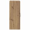 vidaXL Wall Mounted Cabinet Artisan Oak 34.5 x 34 x 90 cm