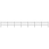 vidaXL Garden Fence | Steel | Sturdy | Rectangular | Modern