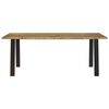 vidaXL Dining Table 200x90x75 cm Solid Wood Acacia