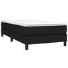vidaXL Box Spring Bed Frame Black Single Fabric (UK/IE/FI/NO only)
