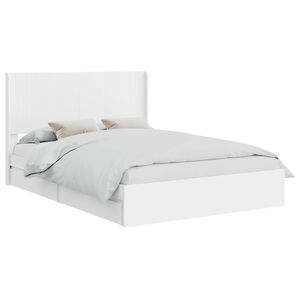 vidaXL Bed Frame with Storage and Headboard 3 pcs Engineered Wood