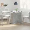 vidaXL Dining Table Concrete Grey 110x60x75 cm Engineered Wood