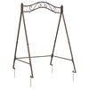 vidaXL Swing Frame Antique Brown 113 x 121.5 x 168 cm Steel