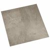 vidaXL Flooring Planks Dark Brown and Gray 5.11 m&sup2; 55 pcs PVC