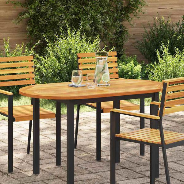 vidaXL Table Top Oil Natural 120 x 70 x 2 cm Solid Acacia Wood