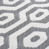 vidaXL Rug Grey 120x180 cm Cotton