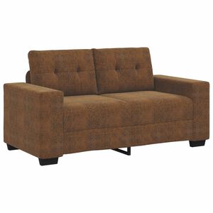 vidaXL Sofa Brown 160 x 80 x 82 cm Fabric