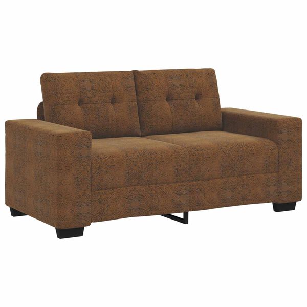 vidaXL Sofa Brown 160 x 80 x 82 cm Fabric
