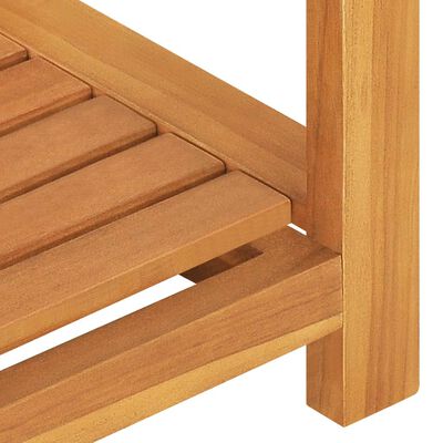 vidaXL Bench 160 cm Solid Teak Wood