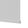 vidaXL Roller Blind Blackout Light Grey 130x150 cm Fabric Width 126.6 cm Polyester