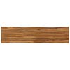 vidaXL Live Edge Table Top 140 x 40 x 3.2 cm Rectangular