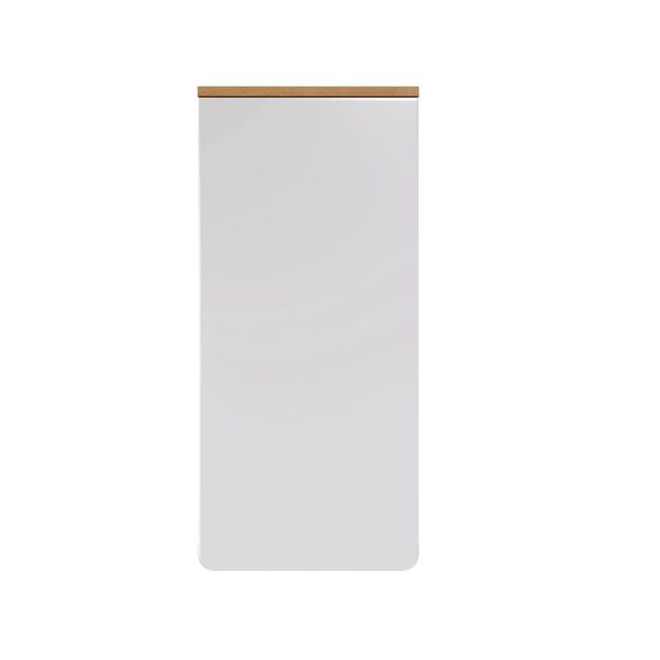 Trendteam Storage Wall Cabinet Ciara White and Artisan Oak