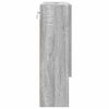 vidaXL Mirror Cabinet Grey Sonoma 59 x 17 x 55 cm Engineered Wood