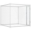 vidaXL Outdoor Dog Kennel 193x193x185 cm