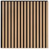 vidaXL Wall Panels 8 pcs 60.5 x 60 cm Natural