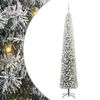 vidaXL Artificial Christmas Tree with 300 LEDs with Stand Green 300 cm