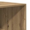 vidaXL Wardrobe Artisian Oak 80x50x200 cm Engineered Wood