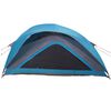 vidaXL Camping Tent 1-Person Blue Waterproof