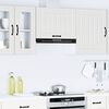 vidaXL Kitchen Wall Cabinet Lucca White Engineered Wood