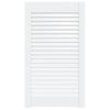 vidaXL Cabinet Door Louvred Design White 69x39.4 cm Solid Wood Pine