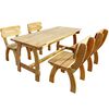 vidaXL 5 Piece Outdoor Dining Set Impregnated Pinewood