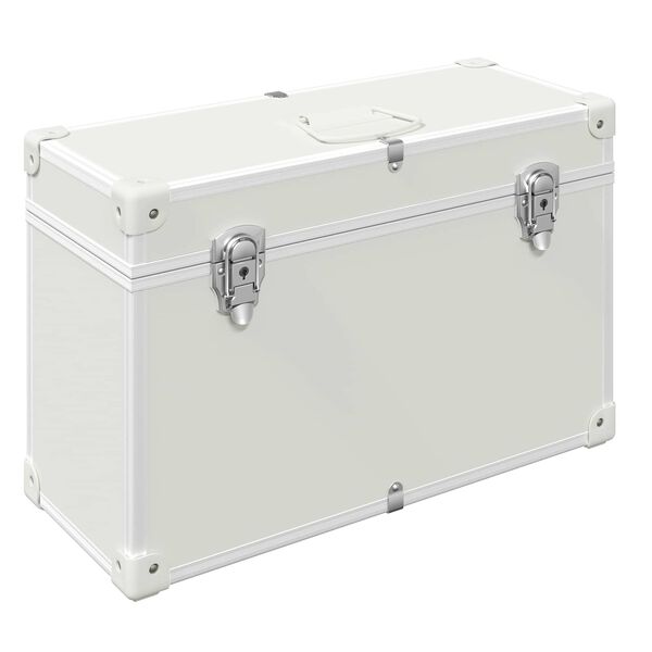 vidaXL Cabinet Handles White 85 x 45 mm Metal