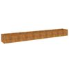 vidaXL Garden Raised Bed 386x50x36 cm Corten Steel