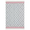 vidaXL Rug Grey 160x230 cm Cotton