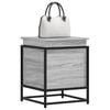 vidaXL Storage Box with Lid Grey Sonoma 40x40x51.5 cm Engineered Wood