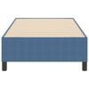 vidaXL Platform Bed Frame Blue 80 x 200 cm Fabric