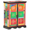 vidaXL Hand Painted Sideboard 60x30x75 cm Solid Mango Wood
