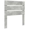 vidaXL Bed Frame Concerte Grey 90 x 190 cm Solid Pine Wood