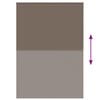 vidaXL Roller blind blackout 144.4x230 cm Fabric Width 140 cm coffee
