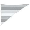 vidaXL Outdoor Sun Shade Sail Light Grey and White 3 x 4 x 5 m