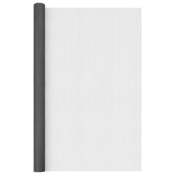 vidaXL Mesh Screen Fiberglass 80x2000 cm Black