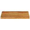 vidaXL Table Top Live Edge 50x30x2.5 cm Solid Wood Mango