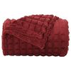 vidaXL Throw Blankets 6 pcs Bordeaux Red 240 x 220 cm Fleece