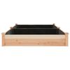 vidaXL Garden Raised Bed with Liner 240x120x25 cm Solid Wood Fir