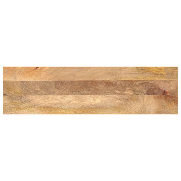 vidaXL Table Top 100x40x3.8 cm Rectangular Solid Wood Mango