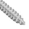 vidaXL Wood Screw 12 pcs Silver 9.8 x 53 mm Steel