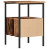 vidaXL Bedside Cabinets 2 pcs Old Wood 34x36x50 cm Engineered Wood