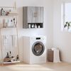vidaXL Wall Cabinet Grey Sonoma 60x31x70 cm Engineered Wood