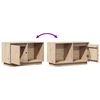 vidaXL TV Cabinet 74x35x44 cm Solid Wood Pine