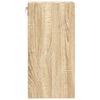 vidaXL Hanging Cabinet Riga Sonoma Oak 40x29.5x60 cm Engineered Wood