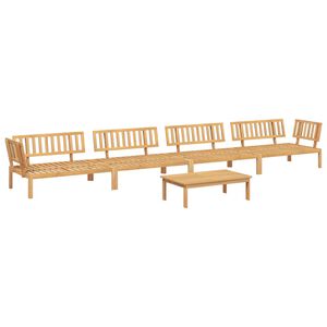 vidaXL 5 Piece Garden Pallet Sofa Set Solid Wood Acacia
