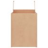 vidaXL Paper Bags 250 pcs with Handles Brown 32x22x28 cm