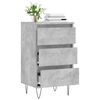 vidaXL Sideboard Concrete Grey 40x35x70 cm Engineered Wood