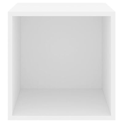 vidaXL Wall Cabinets 4 pcs White 37x37x37 cm Chipboard